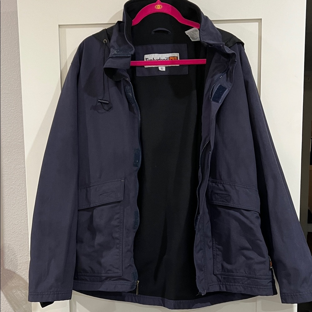 Timberland Men's Dark Blue Raincoat Pro Series